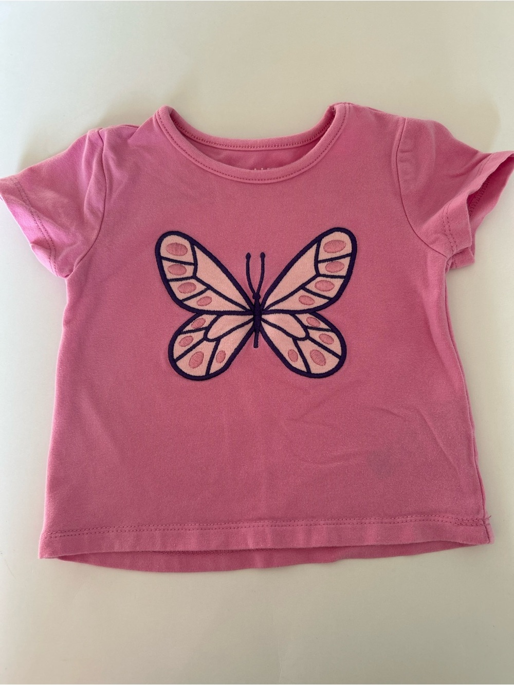 🍼5/$20🍼 Girls Pink Butterfly Short Sleeve Tee - Kids